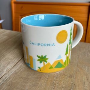 You Are Here Starbucks stackable mug-California